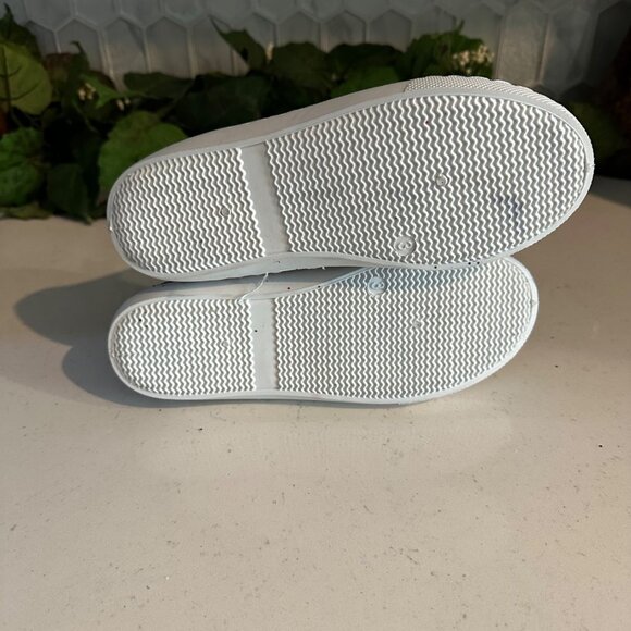 Multi-Color Glitter Sneakers With Pink Trim & White Laces Size 3 Plastic Upper C - Picture 7 of 8